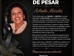 NOTA DE PESAR - Arlinda Meireles