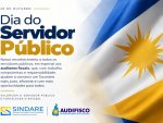 Diretorias do SINDARE e da AUDIFISCO homenageiam auditores fiscais pelo Dia do Servidor Público e destacam luta histórica por direitos