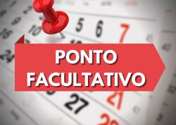 Estado decreta ponto facultativo na próxima segunda-feira, 14