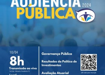 Audiência pública no Igeprev discutirá gestão previdenciária. Participe