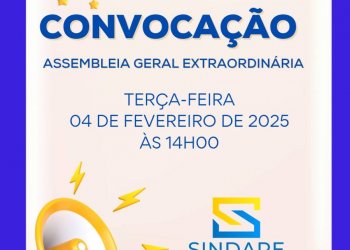 EDITAL DE CONVOCAÇÃO PARA ASSEMBLEIA GERAL EXTRAORDINÁRIA