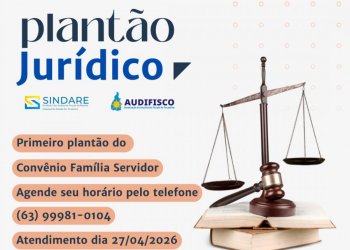 📢 ATENÇÃO PARA O PLANTÃO JURÍDICO ON-LINE - CONVÊNIO FAMÍLIA SERVIDOR