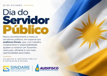 Diretorias do SINDARE e da AUDIFISCO homenageiam auditores fiscais pelo Dia do Servidor Público e destacam luta histórica por direitos